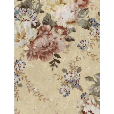 Vanhanaikainen kukkatapetti Blossom ll Borastapetilta 9401w kuva