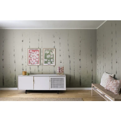 Vihrea olohuonetapetti Sundborn Sandbergilta S10170 kuva