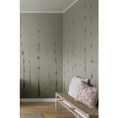 Vihrea puutapetti Sundborn Sandbergilta S10170 kuva