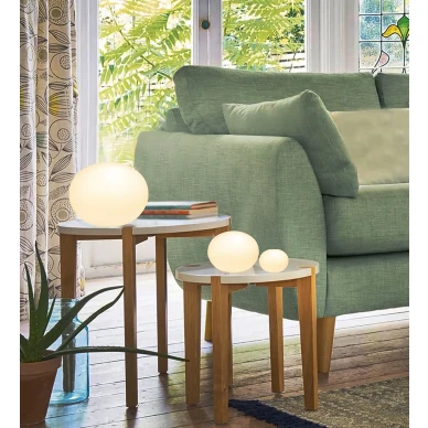 Globus valkoiset pyoreat poytavalaisimet Anetalta image