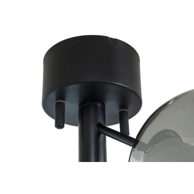 Atom kattoplafondin musta kattokupu kuva