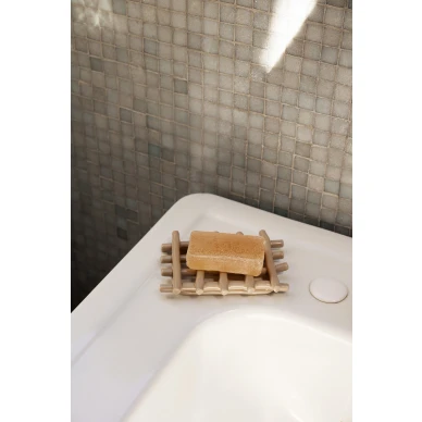 Beige saippuavati Ferm Livingilta Ceramic Soap Tray 1104266322 kuva