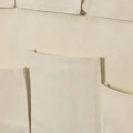 Ferm Livingin beige seinasailytys Canvas XL Wall Pockets 1104266380