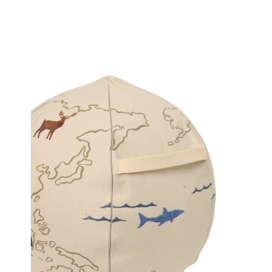 Rahi maailmankartalla Ferm Livingilta The World Pouf 1104266498 kuva