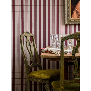 Vanhanaikainen raitatapetti The Guards Tent 31 68 Langelid von Bromssenilta image