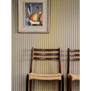 Klassinen raitatapetti Stitched Stripe 29 57 Langelid von Bromssenilta image