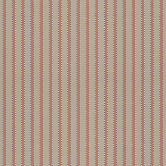 Stitched Stripe korallinvarinen raidallinen tapetti Langelid von Bromssenilta 29 58 image