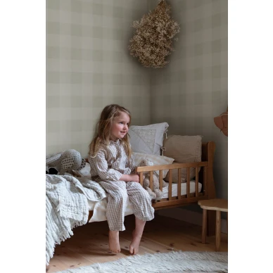 Lastenhuoneen ruudullinen tapetti Sandbergilta Lykke S10228 kuva