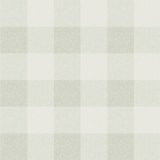 Lykke vihrea ruudullinen tapetti Sandbergilta S10228 kuva