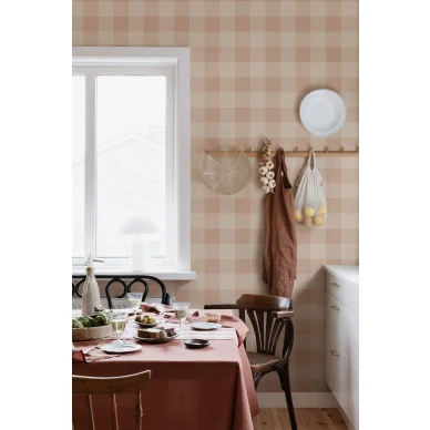 Ruskea tapetti keittioon Lykke Sandbergilta S10230 kuva