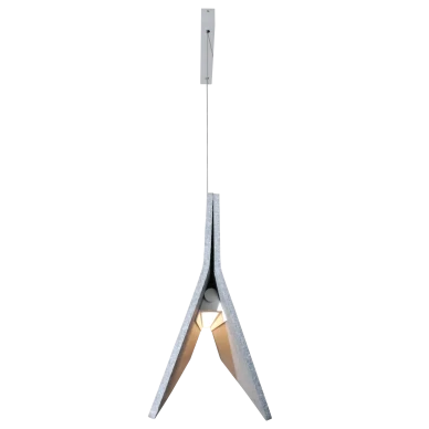 Vaaleanharmaa akustiikkavalaisin led valaisimella ja akustiikkahuovalla Acoustic Line image