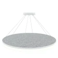 Harmaa pyorea akustiikkavalaisin Acoustic Circulo