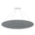 Moderni pyorea akustiikkavalaisin Acoustic Circulo tummanharmaa