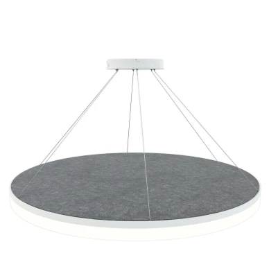 Moderni tummanharmaa Acoustic Circulo akustiikkalamppu image