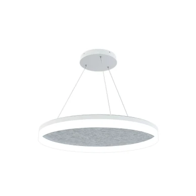 Acoustic Circulo pyorea vaaleanharmaa akustiikkavalaisin Valaisin Gronlundilta image