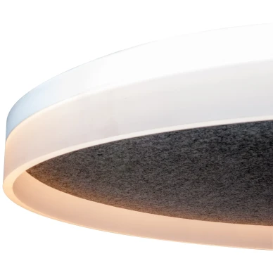 Acoustic Circulo tummanharmaa akustiikkavalaisin pyoreana image