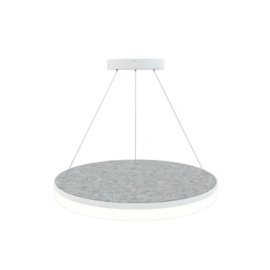 Moderni ja tyylikas akustiikkavalaisin vaaleanharmaana Acoustic Circulo image