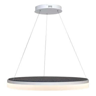 Tummanharmaa iso kattovalaisin eristaa aania Acoustic Circulo image