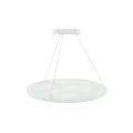 Tyylikas moderni valkoinen akustiikkavalaisin Acoustic Circulo