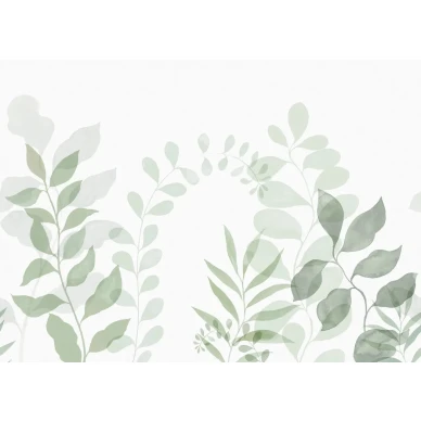 Grow vihrea lehtitapetti Rebel Wallsilta R18636 koko kuvio image