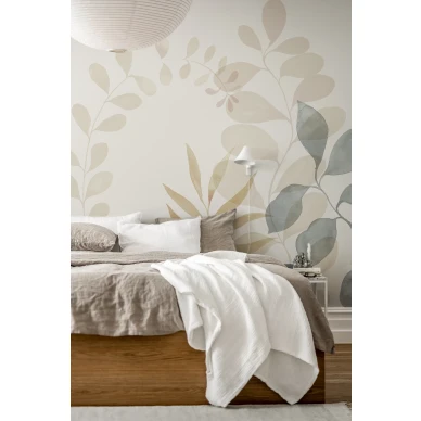 Kaunis lehtitapetti makuuhuoneeseen Grow Rebel Wallsilta R18382 image