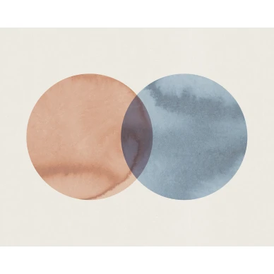 Eclipse punainen sininen graafinen tapetti Rebel Wallsilta R18332 koko kuvio image