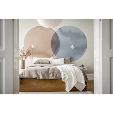 Moderni graafinen tapetti makuuhuoneeseen Rebel Wallsilta Eclipse R18332 image