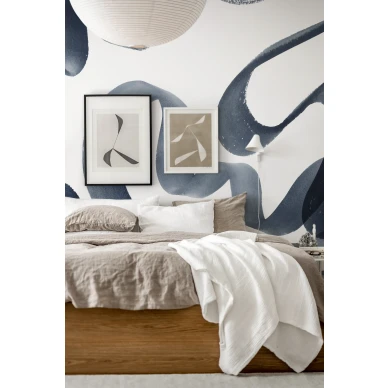 Rebel Walls sininen kuvatapetti Waves R18352 image