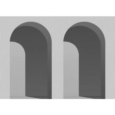 Arch harmaa kaaritapetti Rebel Wallsilta R18618 koko kuvio kuva