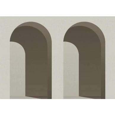 Arch hiekanvarinen kuvatapetti Rebel Wallsilta R18620 koko kuvio kuva