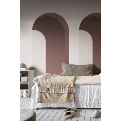 Makuuhuoneen kuvatapetti Arch R18619 Rebel Wallsilta kuva