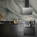 Suurikuvioinen graafinen tapetti R18598 Opulence Lines Rebel Wallsilta
