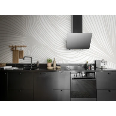 Tapetti keittioon beigena Opulence Lines Rebel Wallsilta R18596 kuva