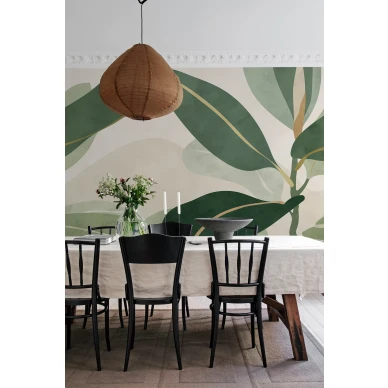 Lehtitapetti Ruby R18590 Rebel Wallsilta kuva