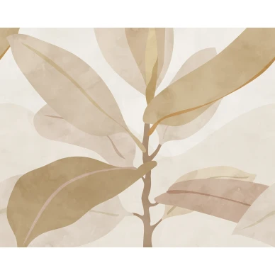 Ruby suurikuvioinen lehtitapetti Rebel Wallsilta R18392 koko kuvio kuva