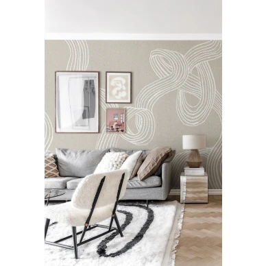 Leikkimielinen kuvatapetti Stripes R18421 Rebel Wallsilta kuva