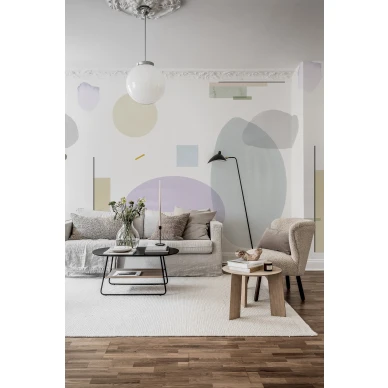 Leikkimielinen kuvatapetti Geometry R18362 Rebel Wallsilta kuva