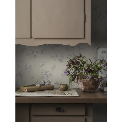 Romanttinen kukkatapetti Vintage Rose Borastapeterilta 4256 kuva