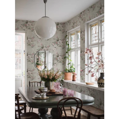 Ylellinen kukkatapetti Floral Charm Borasilta 4252 image