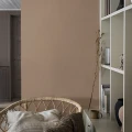 Lammin yksivarinen tapetti Borastapeterilta Terracotta Linen 4324