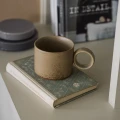 Ruskea tapetti Borasilta Terracotta Linen 4324