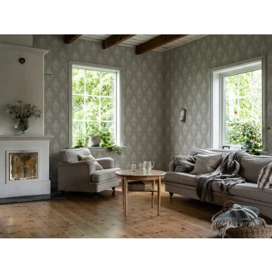 Olohuoneen klassinen tapetti Edsbyn 518 01 Durolta image