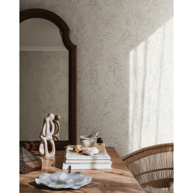 Beige keittiotapetti Idun S10206 Sandbergilta kuva