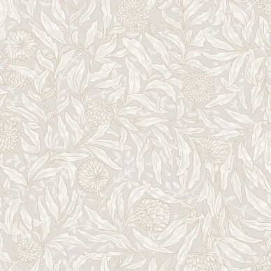 Olof beige kukkatapetti Sandbergilta S10203 image