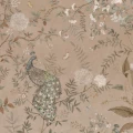 Chinoiserie roosa lintutapetti Borastapeter Studiolta 9470w koko kuvio