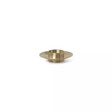 Block Candle Holder messinkinen kynttilanjalka Ferm Livingilta 1104266219 image