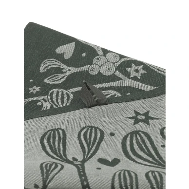 Vihrea jouluaiheinen keittiopyyhe Ferm Livingilta Misteltoe Tea Towel 1104266280 kuva