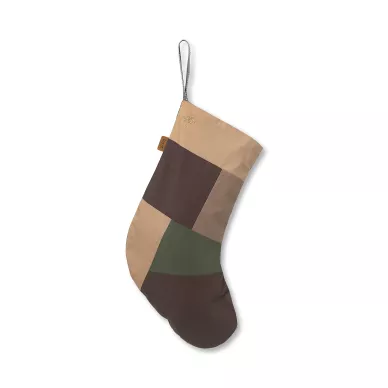 Patchwork Christmas Stocking joulusukka Ferm Livingilta 1104266294 kuva