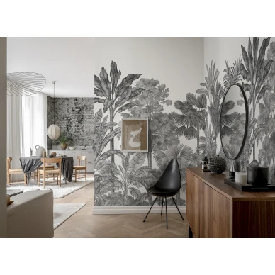 Kuvatapetti olohuoneeseen Rebel Wallsilta Tropical Bellewood R17594 image