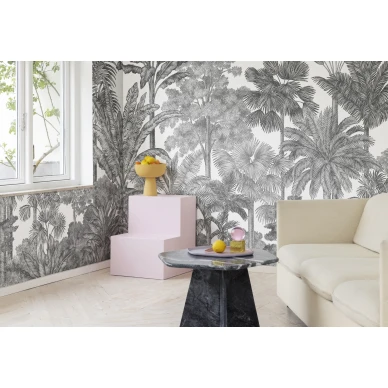 Olohuoneen puutapetti Rebel Wallsilta Tropical Bellewood R17594 image